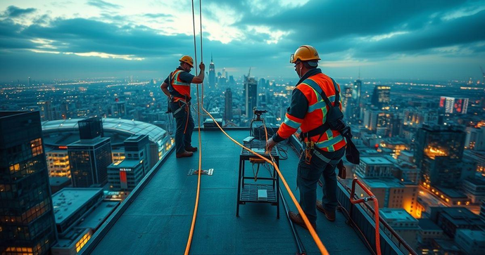 Instalação de linha de vida como garantir segurança em trabalhos em altura Instalação de linha de vida como garantir segurança em trabalhos em altura