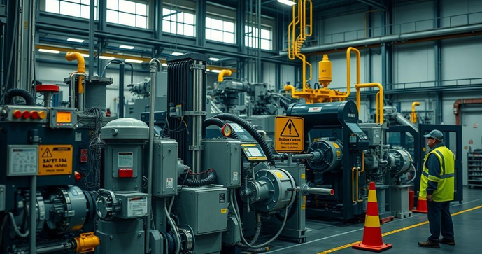 Proteção de Máquinas e a Importância da Segurança Industrial Proteção de Máquinas e a Importância da Segurança Industrial