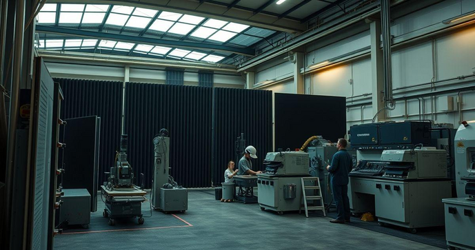 Tratamento acústico industrial é essencial para ambientes produtivos e confortáveis. Descubra como implementá-lo de forma eficaz. Tratamento acústico industrial é essencial para ambientes produtivos e confortáveis. Descubra como implementá-lo de forma eficaz.